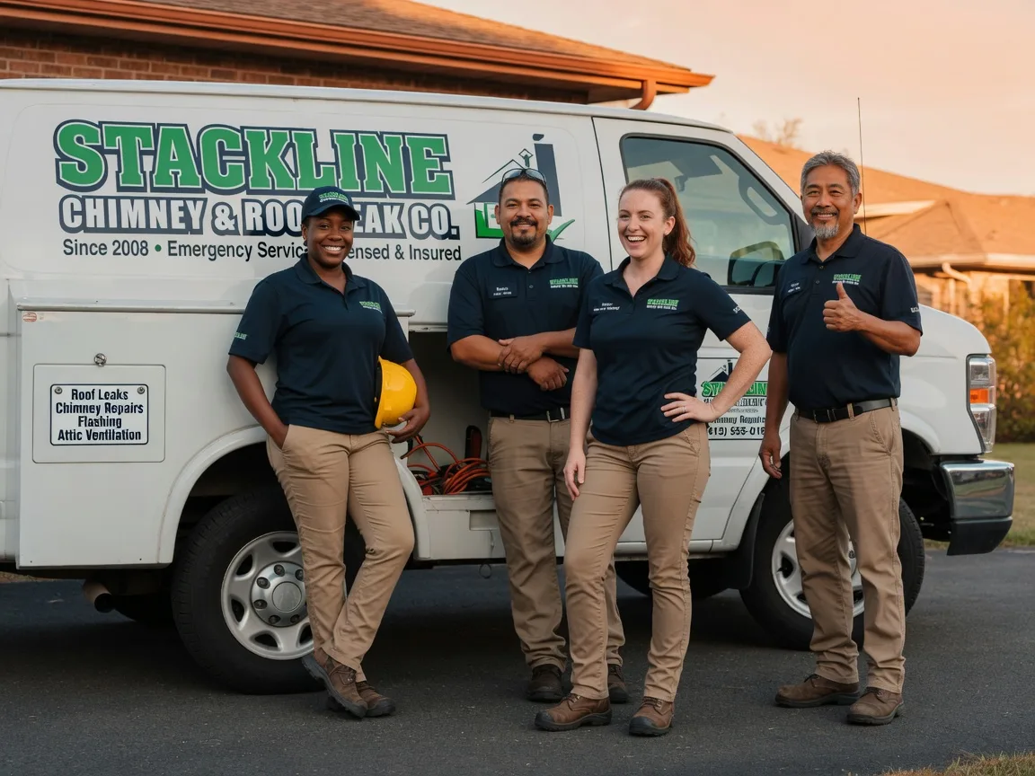 Chimney flashing repair company in Portland, CT